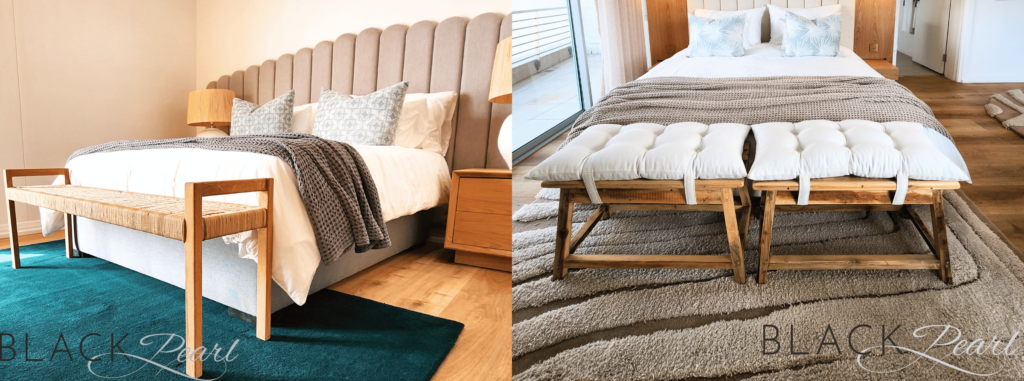 Bedroom rug crafted from premium materials